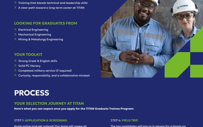titan graduate trainee program