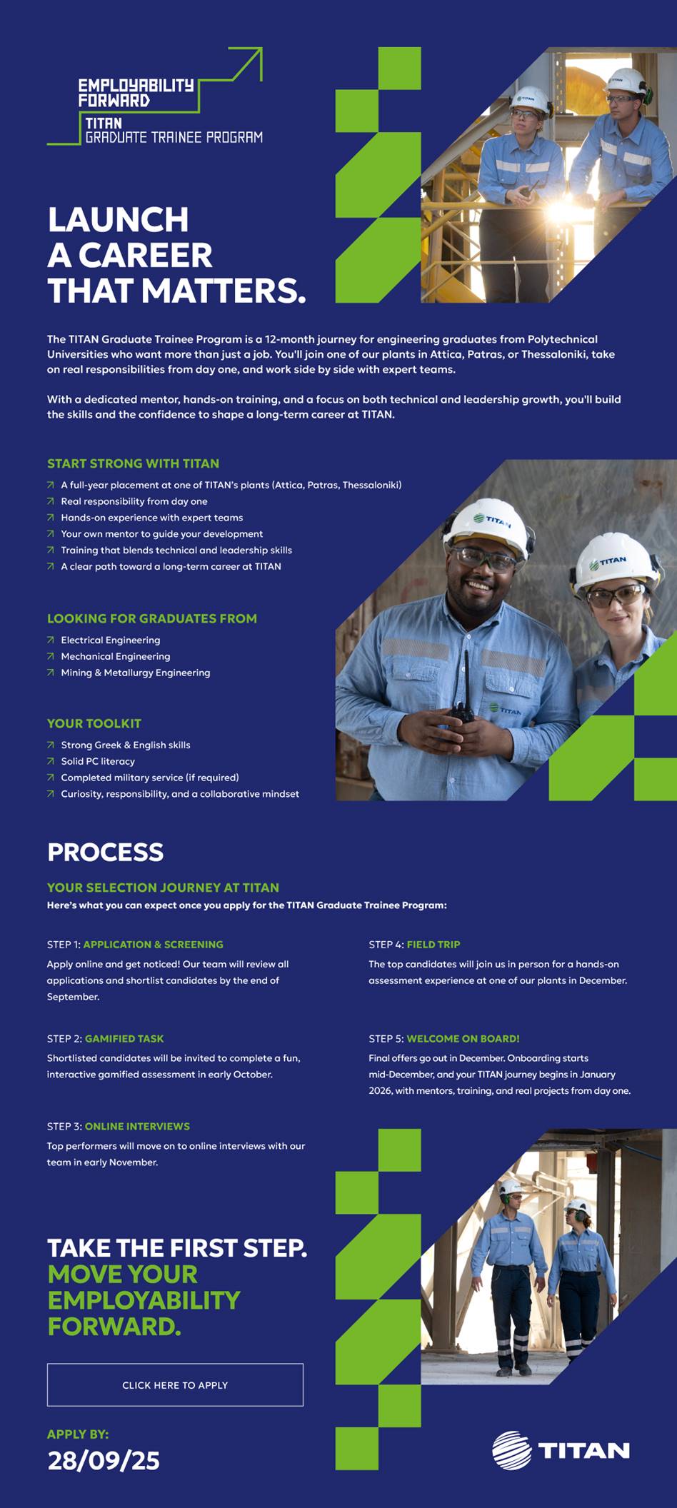 titan graduate trainee program