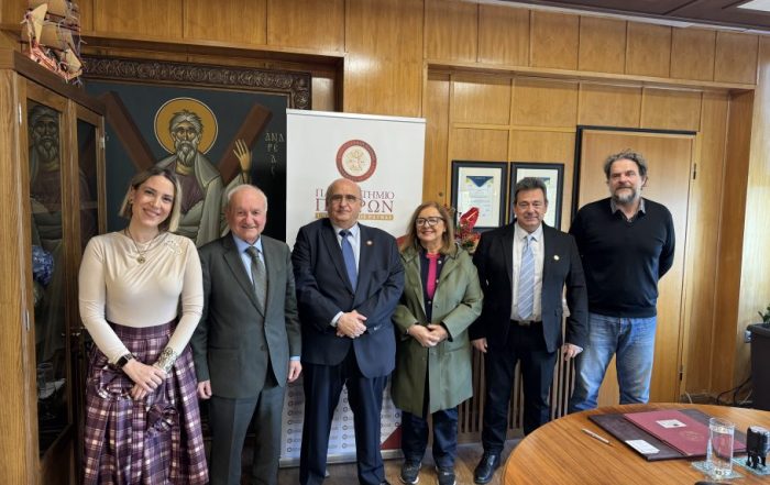 Συνάντηση για το Μνημόνιο Συνεργασίας της διαΝΕΟσις με το Πανεπιστήμιο Πατρών