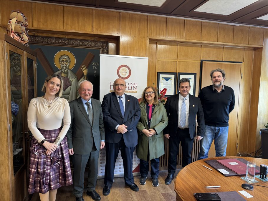 Συνάντηση για το Μνημόνιο Συνεργασίας της διαΝΕΟσις με το Πανεπιστήμιο Πατρών